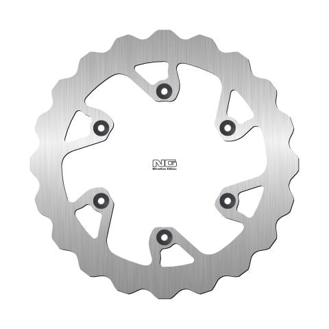 Brake disc (rotor) rear YAMAHA WR250/450 '19-21, YZ125/250/450 '18-21 (245X115X4MM) (6X6,5MM) WAVE