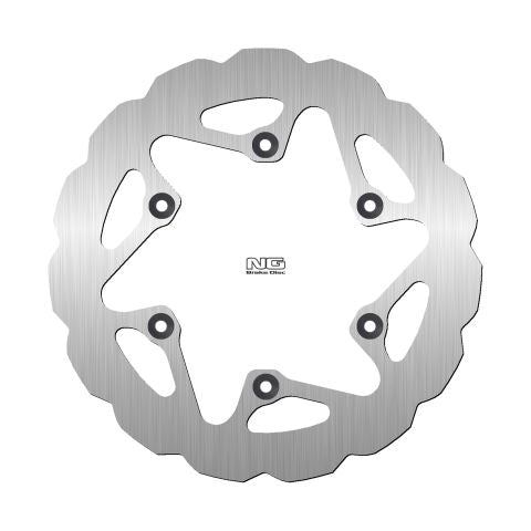Brake disc (rotor) rear YAMAHA YZ250/450 '20-21 (240X115X4MM) (6X6,5MM) WAVE SP (Full)