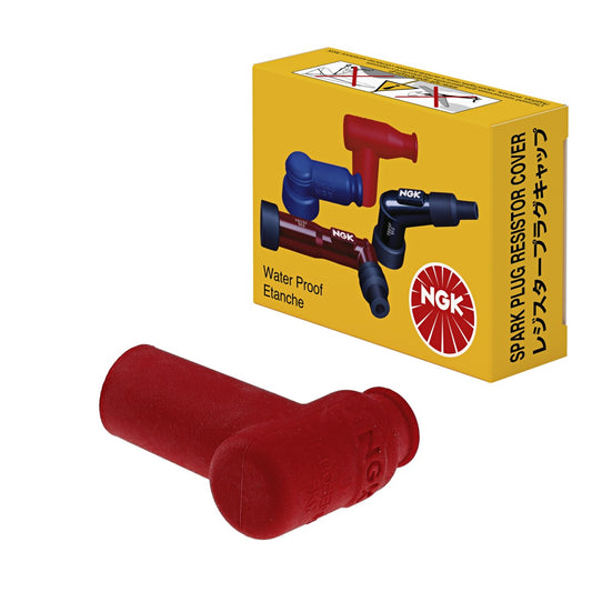 Spark Plug Cap Rubber (90°) Red (No. 8160) 