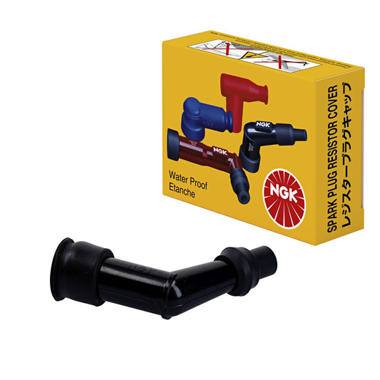 Spark Plug Cap (No. 5817) Angled (120°) Black, KTM 400/450/525, BETA 