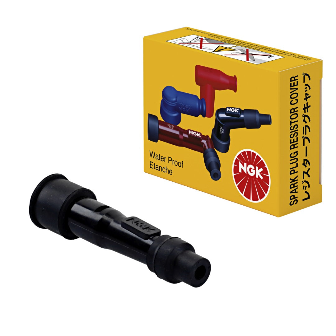 Spark Plug Cap (No. 5818) Straight (0°) Black 
