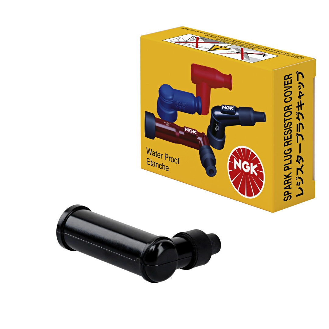 Spark Plug Cap (No. 6667) Angled (90°) Black 