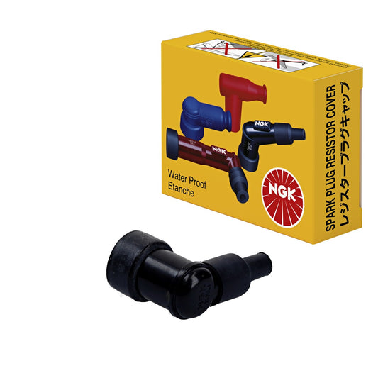 Spark Plug Cap (No. 8055) Angled (90°) Black 