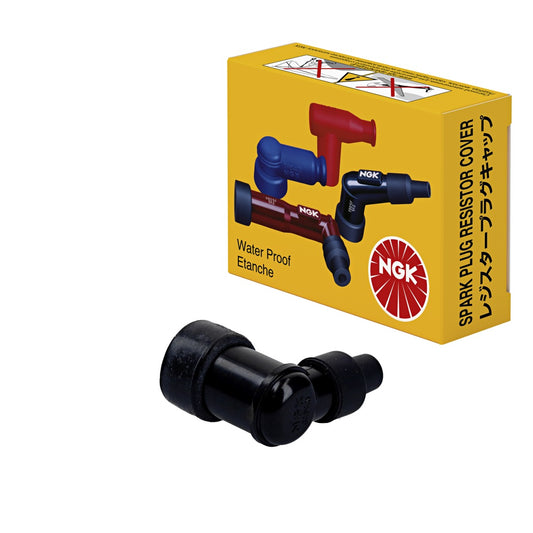 Spark Plug Cap (No. 8334) Angled (90°) Black 