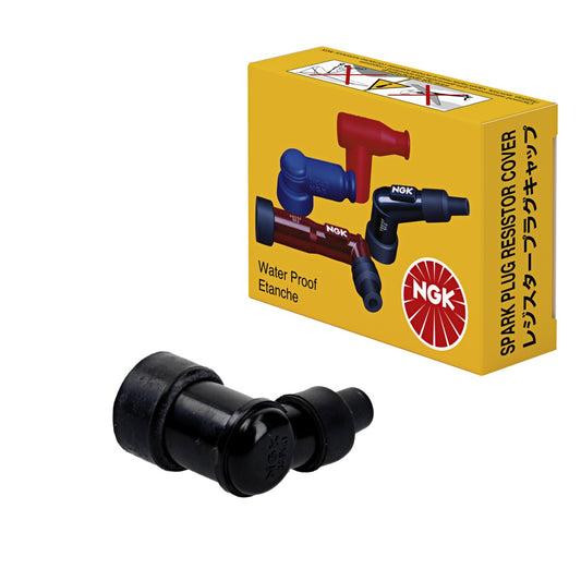 Spark Plug Cap (No. 8351) Angled (90°) Black 