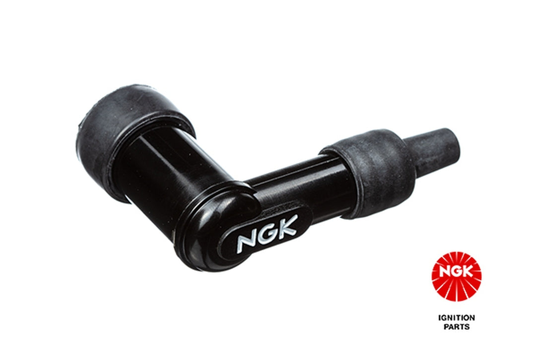 Spark Plug Cap (No. 8358) Angled (90°) Black 