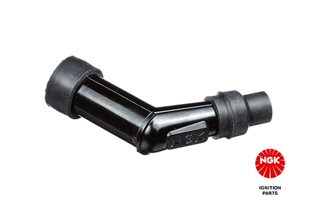Spark Plug Cap (No. 8406) Angled (120°) Black 