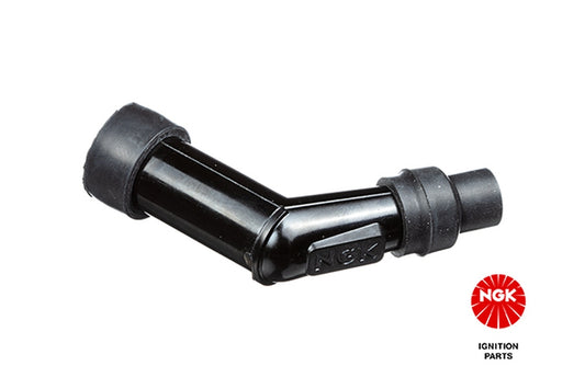 Spark Plug Cap (No. 8406) Angled (120°) Black 
