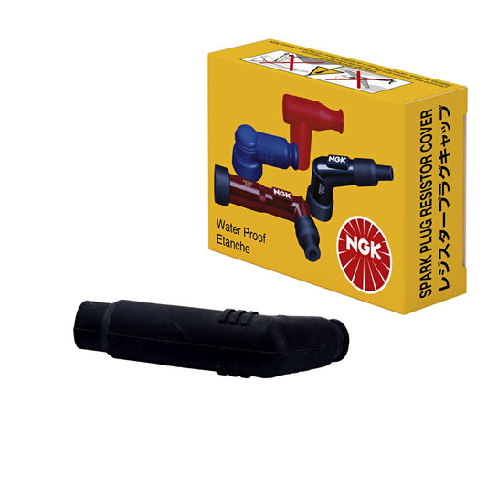 Spark Plug Cap (No. 8422) Angled (120°) Black 