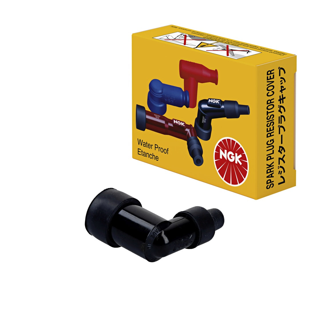 Spark Plug Cap (No. 8710) Angled (90°) Black 