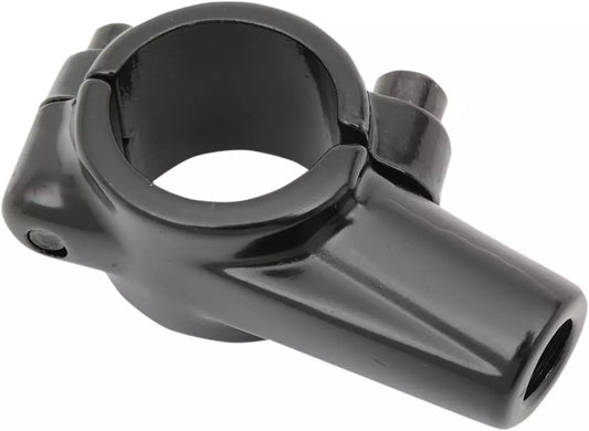 MIRROR HOLDER CLAMP FOR HANDLEBAR 22MM (7/8") BLACK (YAMAHA STYLE)