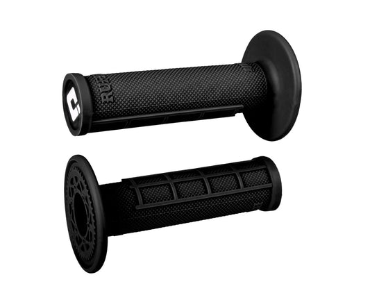 Off-Road Half Waffle MX Single Ply Grip Black 