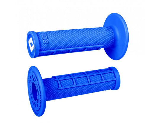 Off-Road Half Waffle MX Single Ply Grip Blue 