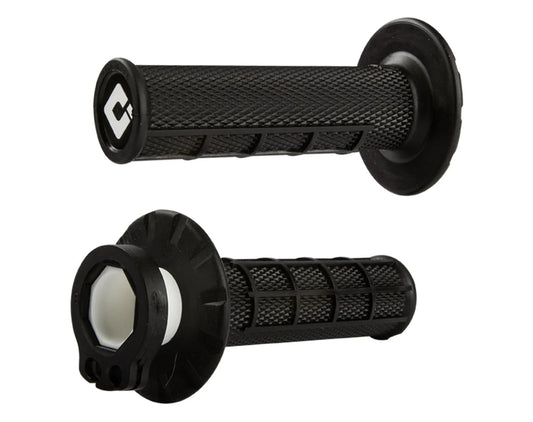 Off-Road Half Waffle MX V2 Lock-On Grip Black 
