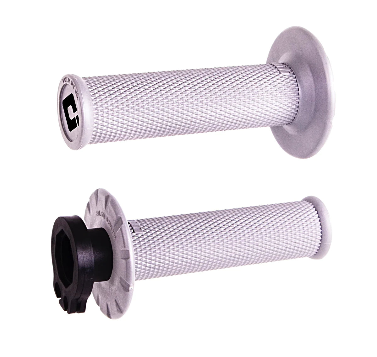 Off-Road No Waffle MX V2 Lock-On Grip White 