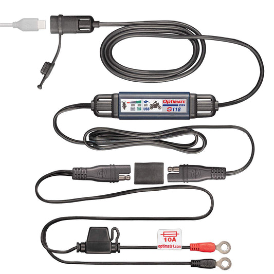 USB-C charger with battery charge indicator (3300mA) (length 200cm) (EL)