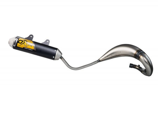 Complete Exhaust System Black Edition Homologated Euro4/5 Rieju MRT50 Chamber + Silencer (64154231) (064154331-PCB0303) 