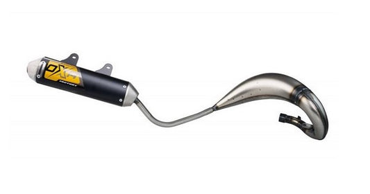 Complete Exhaust System Black Edition Homologated Euro4/5 Chamber + Silencer Fantic Enduro XE / Supermoto XM50 E5 (97/24EC) 