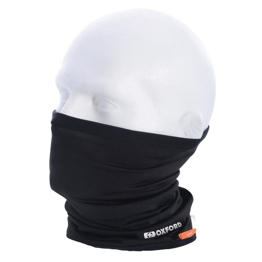 Neck Warmer Lycra Black Uni Size 