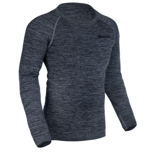 Advanced Base Layer Thermal Shirt Long Sleeve Grey Size S/M (Old Code: LA620) 