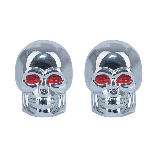 Aluminum Valve Caps – Set of 2 – Skulls 