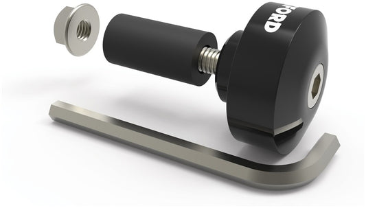Handlebar Weights Bar Ends 1 Black Set 