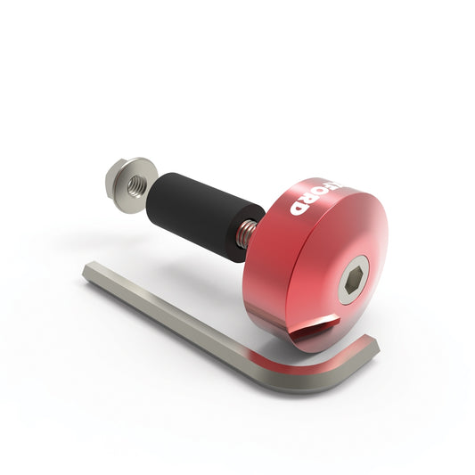 Handlebar Weights Bar Ends 1 Red Set 