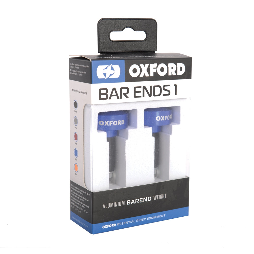 Handlebar Weights Bar Ends 1 Blue Set 