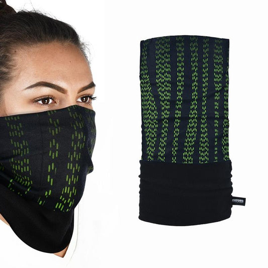 Neck Warmer Snug Haste Green Black/Green 