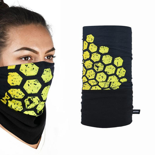 Neck Warmer Snug Yellow Hex Black/Yellow 