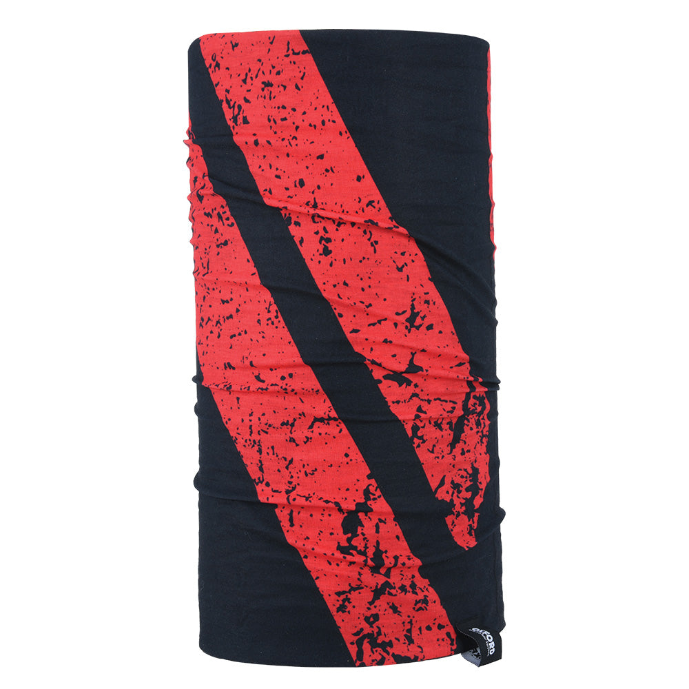 Multifunction Windproof Neck Tube Comfy Graphite Stripe 3-Pack Black/Red/Grey/Blue 