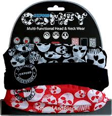 Multifunction Windproof Neck Tube Comfy 3-Pack Skulls 