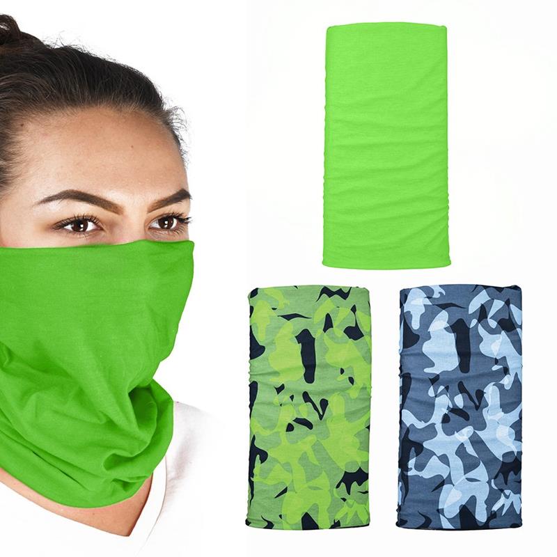 Multifunction Windproof Neck Tube Comfy Havoc Green 3-Pack Camo/Green 