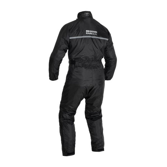 Rainseal One-Piece Rain Suit Black Size M 