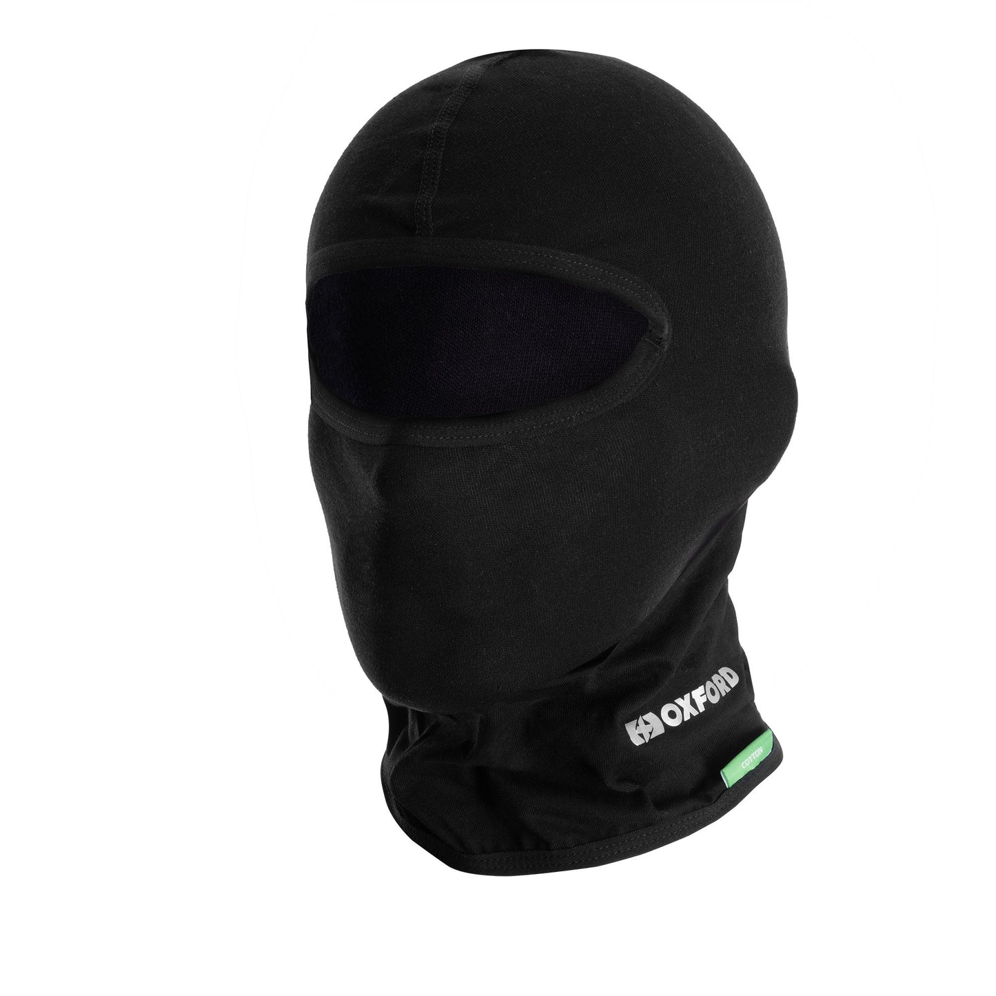 Cotton Balaclava Large Eye Opening Black Uni Size (Bulk Bag) 