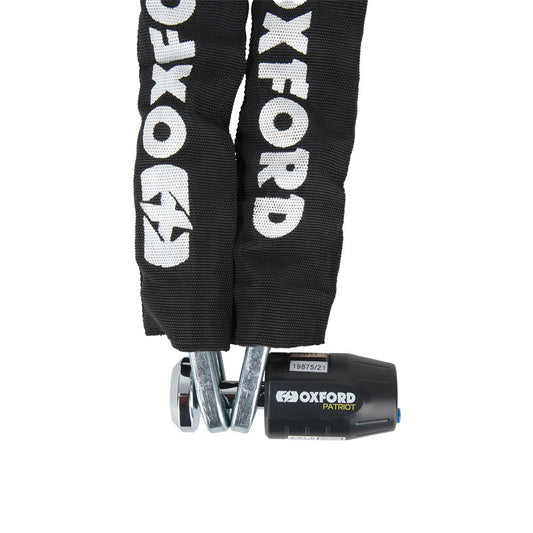 Motorcycle Chain Lock 1.2m Patriot Lock, Link Ø12mm, Pin Ø14mm 