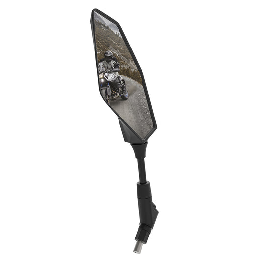Universal Mirror Kite Left M10x1.25 RH Thread Black 