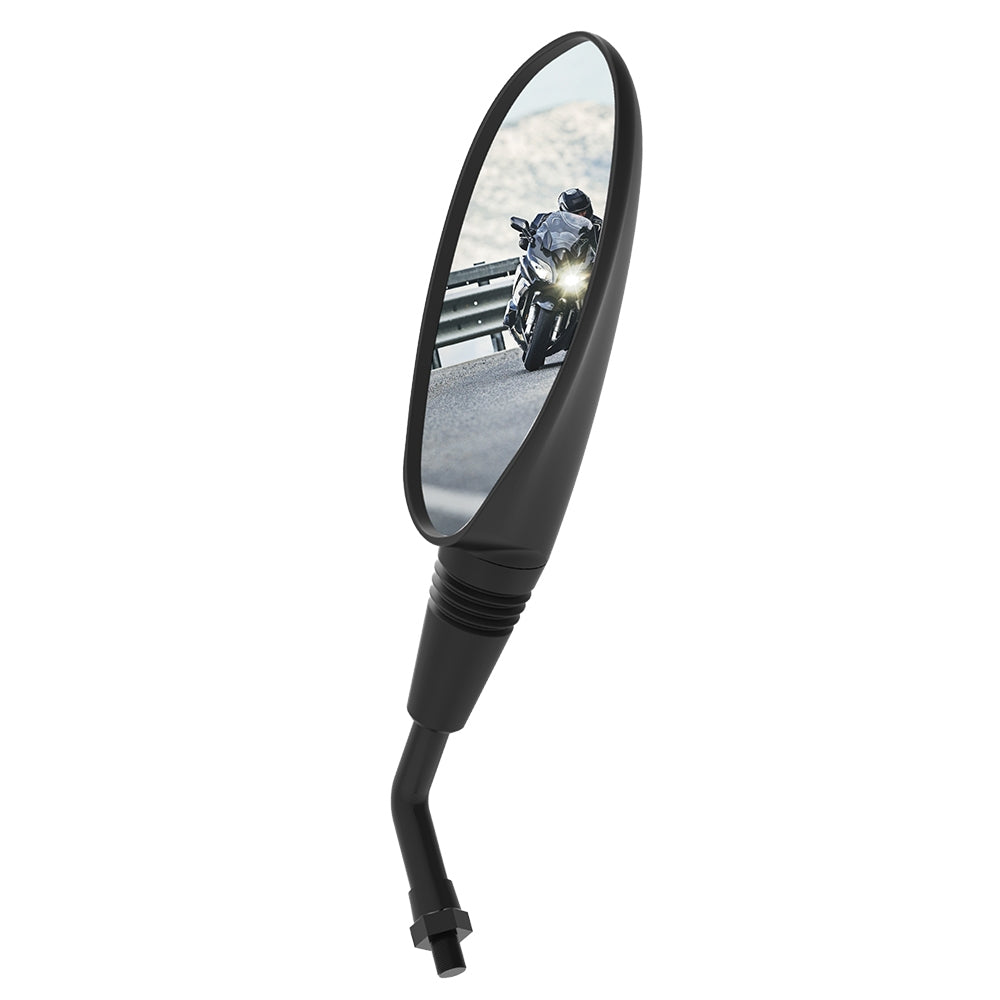 Universal Mirror Oval Left M10x1.25 RH Thread 