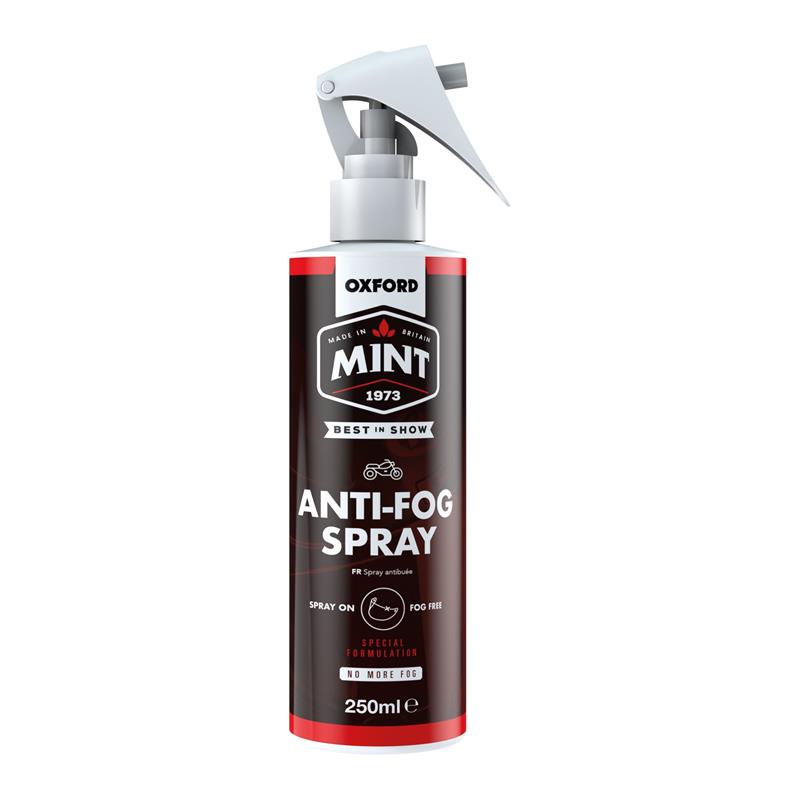 Mint Antifog Spray – Prevents Visor Fogging 250ml 