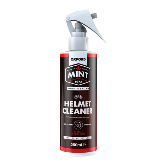 Mint Helmet & Visor Cleaner Spray 250ml 