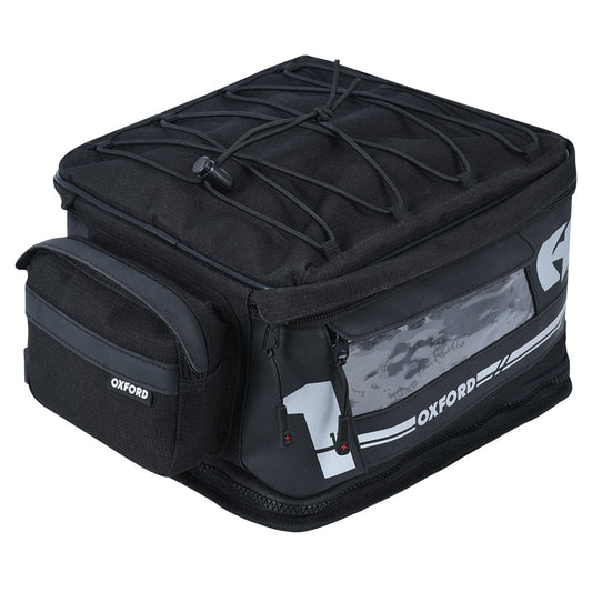 Motorcycle Tail Pack F1 Small 18L w/Lock Black (Replaces OL436) 