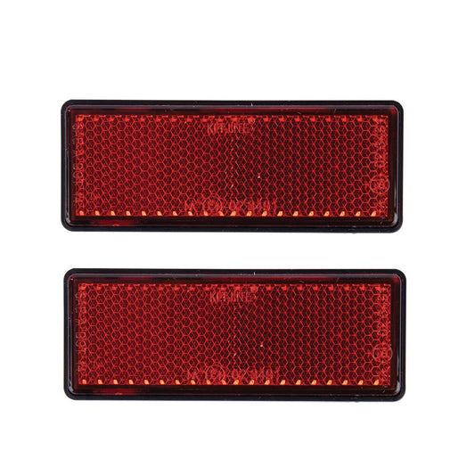 Motorcycle Reflective Stickers Rectangular (2 pcs) 