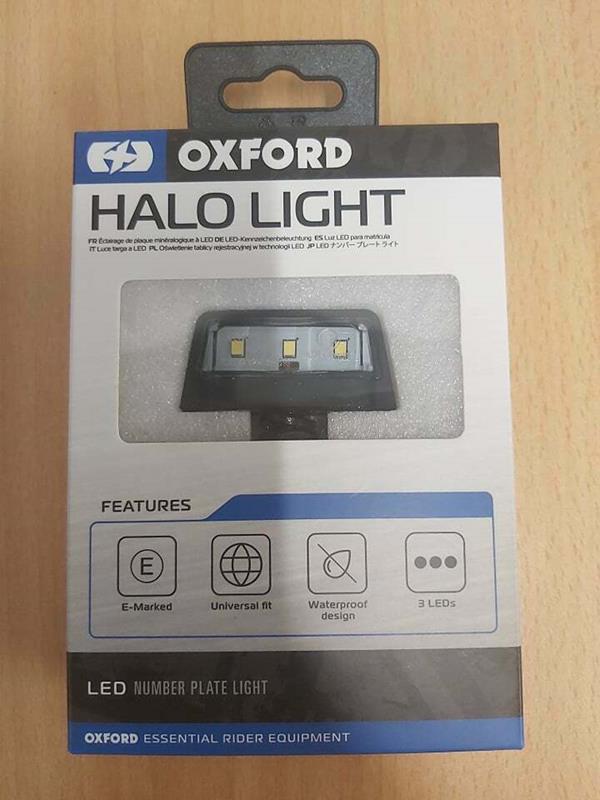 LED License Plate Light Halo 3 LEDs 