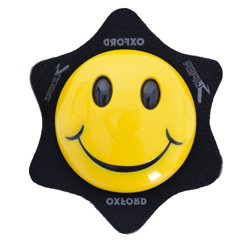 Leather Suit Sliders 'Smiler' Yellow (Set) 
