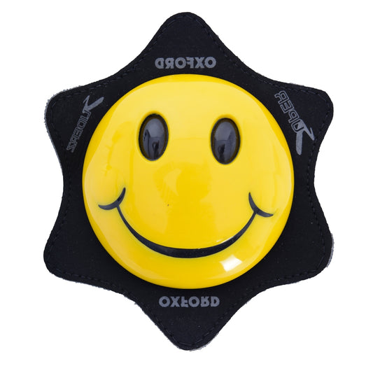 Leather Suit Sliders 'Smiler' Yellow (Set) 