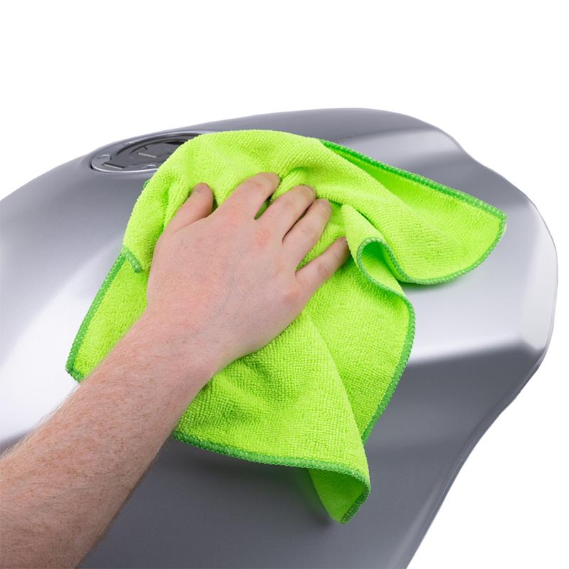 Microfiber Towels Pack of 6 Green Fluo 