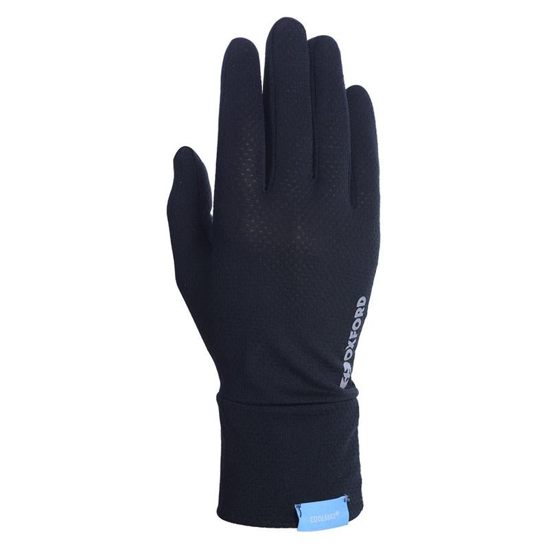 Cooling Inner Gloves Coolmax Black Size S/M 