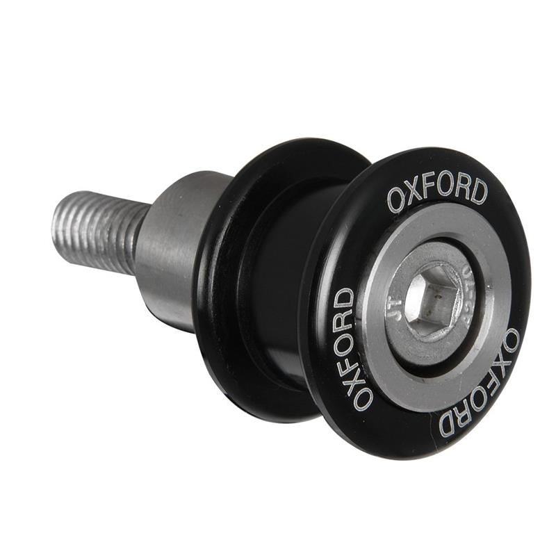 Premium Swingarm Spools M8x1.25 with Bearing & Offset Black 