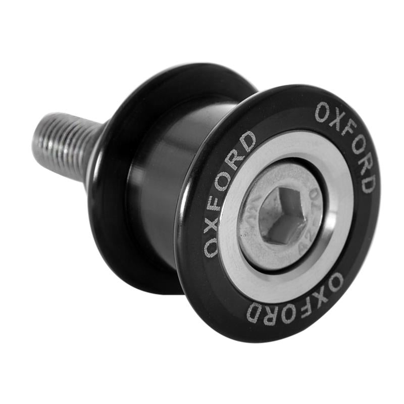 Premium Swingarm Spools M8x1.25 with Bearing Black 