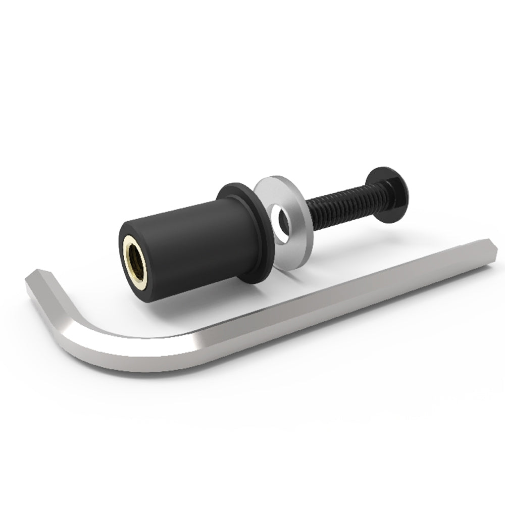 Fairing Bolts with Rubber 8 pcs Black 